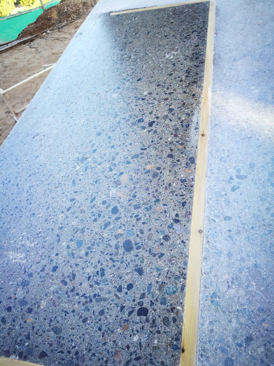 Hormigón con Piedra